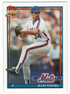 Julio Valera - New York Mets (MLB Baseball Card) 1991 Topps # 504 Mint