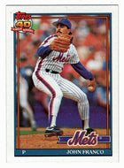 John Franco - New York Mets (MLB Baseball Card) 1991 Topps # 510 Mint
