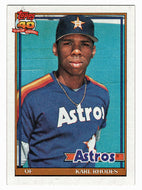 Karl Rhodes - Houston Astros (MLB Baseball Card) 1991 Topps # 516 Mint