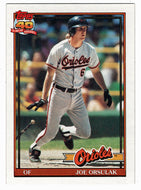 Joe Orsulak - Baltimore Orioles (MLB Baseball Card) 1991 Topps # 521 Mint