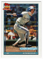 Junior Felix - Toronto Blue Jays (MLB Baseball Card) 1991 Topps # 543 Mint