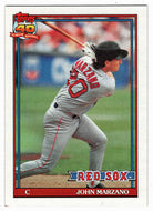 John Marzano - Boston Red Sox (MLB Baseball Card) 1991 Topps # 574 Mint