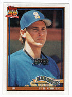 Pete O'Brien - Seattle Mariners (MLB Baseball Card) 1991 Topps # 585 Mint