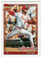 Ken Hill - St. Louis Cardinals (MLB Baseball Card) 1991 Topps # 591 Mint