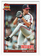 Mike Walker - Cleveland Indians (MLB Baseball Card) 1991 Topps # 593 Mint