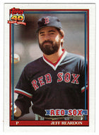 Jeff Reardon - Boston Red Sox (MLB Baseball Card) 1991 Topps # 605 Mint