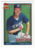 Steve Lyons - Chicago White Sox (MLB Baseball Card) 1991 Topps # 612 Mint