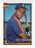 Gerald Young - Houston Astros (MLB Baseball Card) 1991 Topps # 626 Mint