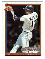 Lloyd Moseby - Detroit Tigers (MLB Baseball Card) 1991 Topps # 632 Mint