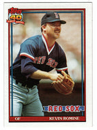 Kevin Romine - Boston Red Sox (MLB Baseball Card) 1991 Topps # 652 Mint