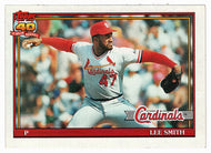 Lee Smith - St. Louis Cardinals (MLB Baseball Card) 1991 Topps # 660 Mint
