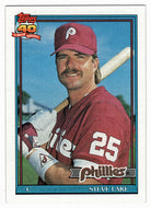 Steve Lake - Philadelphia Phillies (MLB Baseball Card) 1991 Topps # 661 Mint