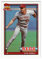 Ron Dibble - Cincinnati Reds (MLB Baseball Card) 1991 Topps # 662 Mint