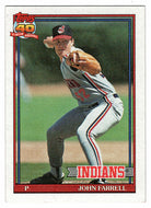 John Farrell - Cleveland Indians (MLB Baseball Card) 1991 Topps # 664 Mint