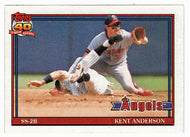 Kent Anderson - California Angels (MLB Baseball Card) 1991 Topps # 667 Mint