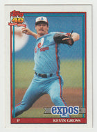 Kevin Gross - Montreal Expos (MLB Baseball Card) 1991 Topps # 674 Mint