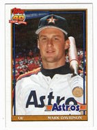 Mark Davidson - Houston Astros (MLB Baseball Card) 1991 Topps # 678 Mint