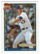 Randy Veres - Milwaukee Brewers (MLB Baseball Card) 1991 Topps # 694 Mint