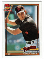 Shawn Abner - San Diego Padres (MLB Baseball Card) 1991 Topps # 697 Mint