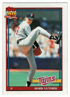Mark Guthrie - Minnesota Twins (MLB Baseball Card) 1991 Topps # 698 Mint