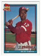 Ricky Jordan - Philadelphia Phillies (MLB Baseball Card) 1991 Topps # 712 Mint