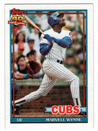 Marvell Wynne - Chicago Cubs (MLB Baseball Card) 1991 Topps # 714 Mint