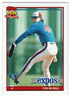 Tim Burke - Montreal Expos (MLB Baseball Card) 1991 Topps # 715 Mint