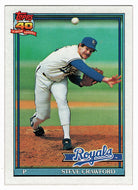 Steve Crawford - Kansas City Royals (MLB Baseball Card) 1991 Topps # 718 Mint