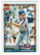 Keith Miller - New York Mets (MLB Baseball Card) 1991 Topps # 719 Mint