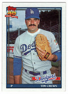 Tim Crews - Los Angeles Dodgers (MLB Baseball Card) 1991 Topps # 737 Mint