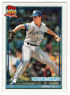 Jimmy Key - Toronto Blue Jays (MLB Baseball Card) 1991 Topps # 741 Mint