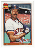 John Shelby - Detroit Tigers (MLB Baseball Card) 1991 Topps # 746 Mint