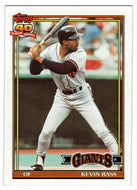 Kevin Bass - San Francisco Giants (MLB Baseball Card) 1991 Topps # 752 Mint