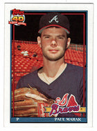 Paul Marak - Atlanta Braves (MLB Baseball Card) 1991 Topps # 753 Mint