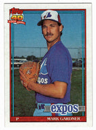 Mark Gardner - Montreal Expos (MLB Baseball Card) 1991 Topps # 757 Mint
