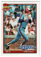 Tom Foley - Montreal Expos (MLB Baseball Card) 1991 Topps # 773 Mint