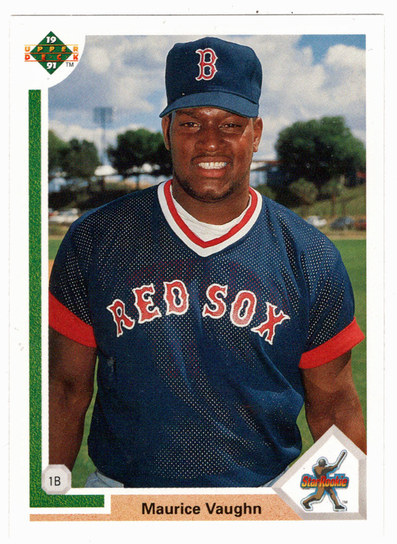 Maurice Vaughn - Boston Red Sox (MLB Baseball Card) 1991 Upper Deck # 5 Mint