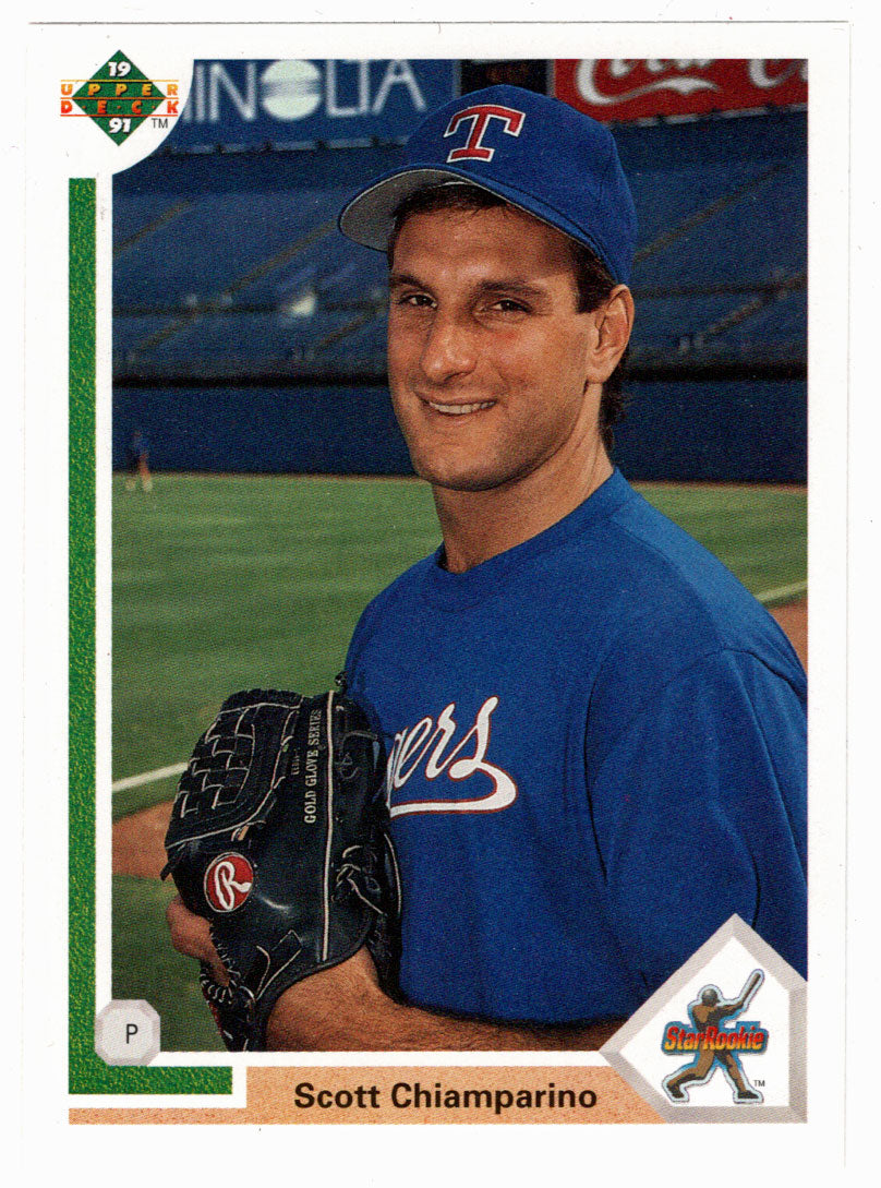 Scott Chiamparino - Texas Rangers (MLB Baseball Card) 1991 Upper Deck # 8 Mint
