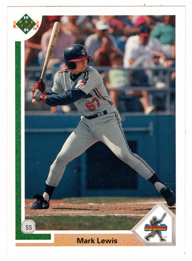 Mark Lewis - Cleveland Indians (MLB Baseball Card) 1991 Upper Deck # 17 Mint
