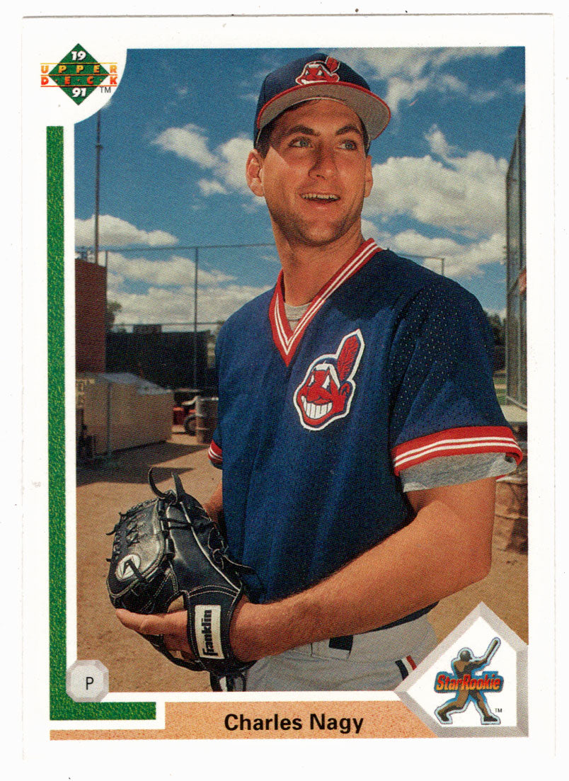 Charles Nagy - Cleveland Indians (MLB Baseball Card) 1991 Upper Deck # 19 Mint