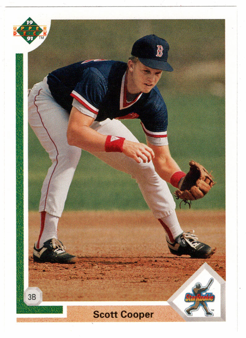 Scott Cooper - Boston Red Sox (MLB Baseball Card) 1991 Upper Deck # 22 Mint