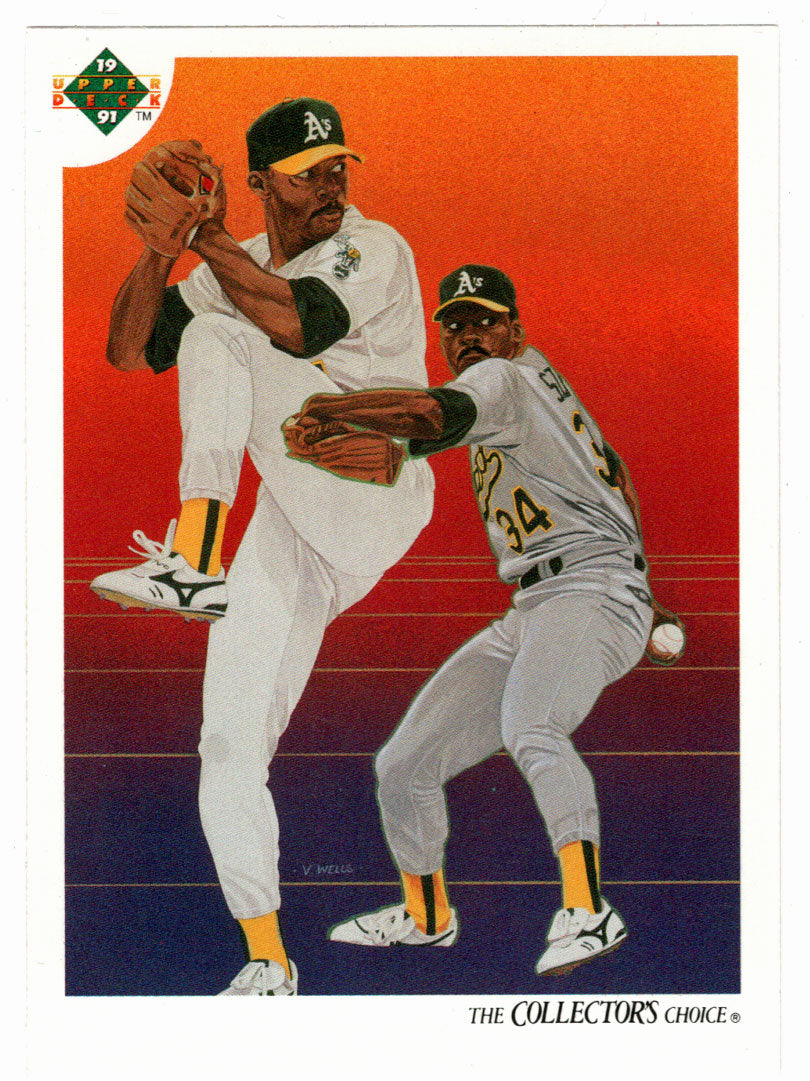 Dave Stewart - Oakland Athletics (MLB Baseball Card) 1991 Upper Deck # 28 Mint