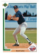 Scott Leius - Minnesota Twins (MLB Baseball Card) 1991 Upper Deck # 35 Mint