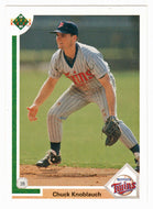 Chuck Knoblauch - Minnesota Twins (MLB Baseball Card) 1991 Upper Deck # 40 Mint