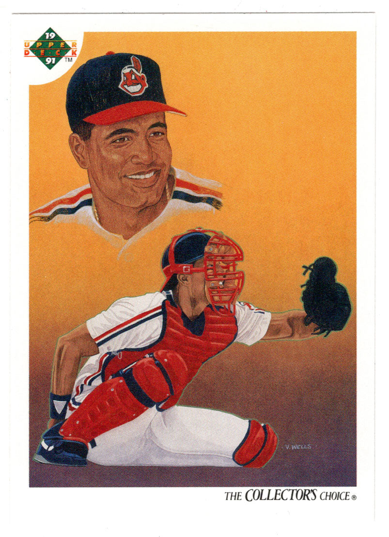 Sandy Alomar Jr. - Cleveland Indians (MLB Baseball Card) 1991 Upper Deck # 46 Mint