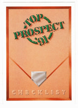 Load image into Gallery viewer, Top Prospect Checklist (MLB Baseball Card) 1991 Upper Deck # 50 Mint
