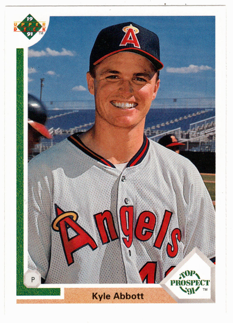 Kyle Abbott - California Angels - Top Prospect (MLB Baseball Card) 1991 Upper Deck # 51 Mint