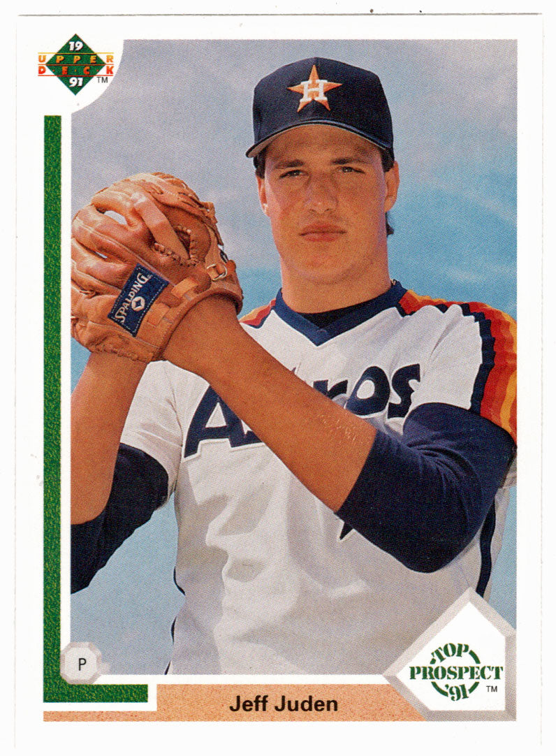 Jeff Juden - Houston Astros - Top Prospect (MLB Baseball Card) 1991 Upper Deck # 52 Mint