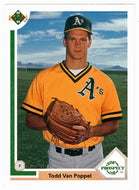 Todd Van Poppel - Oakland Athletics - Top Prospect (MLB Baseball Card) 1991 Upper Deck # 53 Mint