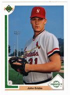 John Ericks - St. Louis Cardinals - Top Prospect (MLB Baseball Card) 1991 Upper Deck # 57 Mint